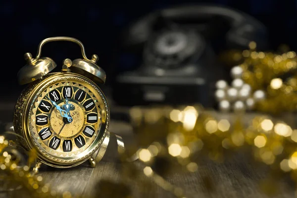 New Year countdown 2015, vintage composition — Stock Photo, Image
