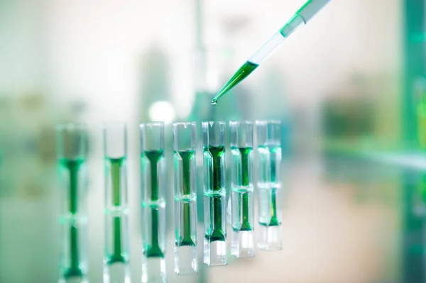 Biochemiczna próbki — Zdjęcie stockowe