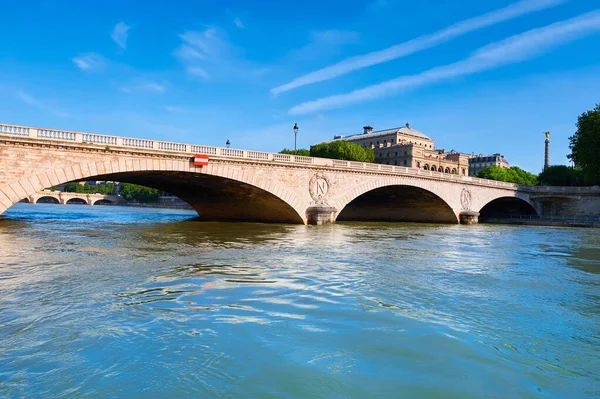 Pont au Change, Paryż, Francja — Zdjęcie stockowe