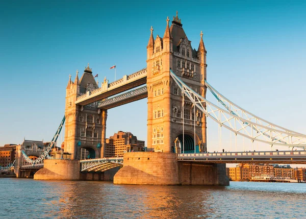 Tower Bridge London Sent Eftermiddagen — Stockfoto