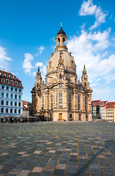 德国德累斯顿Frauenkirche — 图库照片