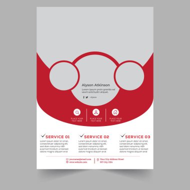 Kurumsal Flyer tasarımı. İş broşürü şablonu. Yıllık rapor kapağı. Eğitim, reklam, sunum, dergi sayfası için kitapçık. a4 boyutu vektör illüstrasyon.