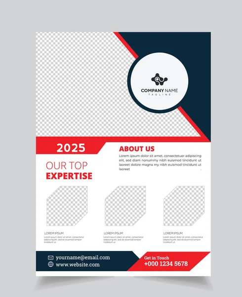 Corporate Flyer design. Business brochure template. Annual report cover. Booklet for education, advertisement, presentation, magazine page. a4 size vector illustration.