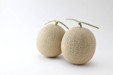 Earl kavun beyaz arka plan üzerinde izole