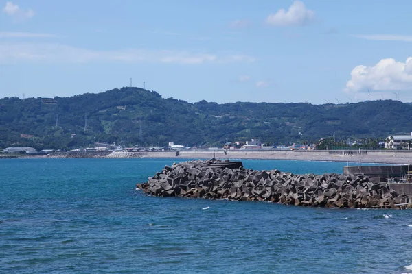 Blauwe zee in wakayama Japan — Stockfoto