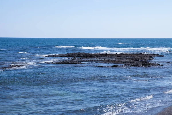 Błękitne morze w wakayama Japonia — Zdjęcie stockowe