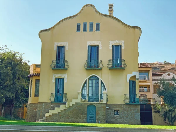 Edifício Modernista Cidade Balaguer Lleida — Fotografia de Stock