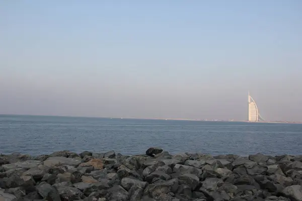 Palm View Zjednoczone Emiraty Arabskie — Zdjęcie stockowe