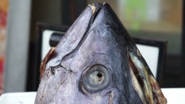 Blue Fin Tuna başından Japonca artırmada balık Balık pazarı