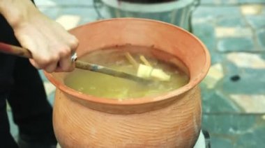 Ahşap Kabuğu Ile Boyama Bezi Tekniği Video