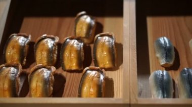 Japonya'da satış görüntülemek için yapay plastik gıda