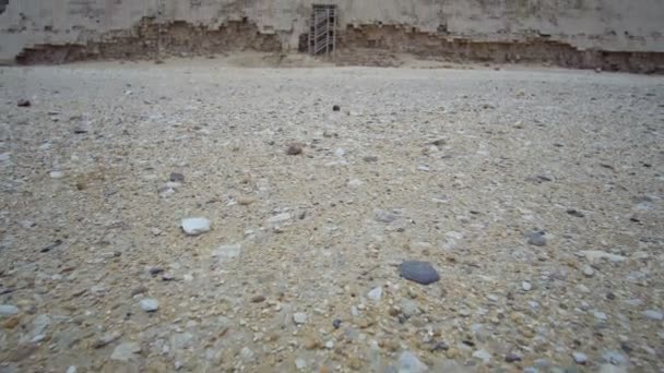 Video Panoramic Pan View Bent Pyramid Dahshur Giza Egypt — Stock Video