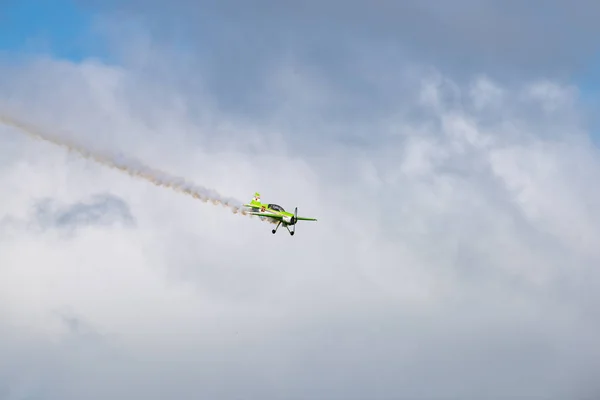 Novosibirsk Ryssland Augusti 2018 Lång Vinkel Syn Yak Himlen Utför — Stockfoto