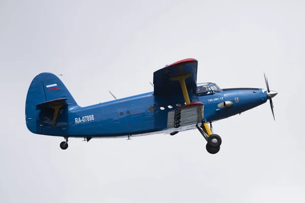 Nowosibirsk Russland August 2018 07898 Sowjetisches Leichtes Mehrzweckflugzeug Auf Airshow — Stockfoto