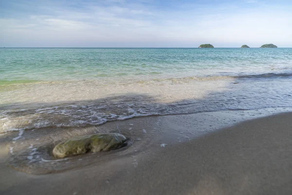 Bred Betraktningsvinkel Havet Från Den Östra Kusten Koh Chang Island — Stockfoto