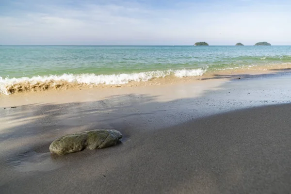 Bred Betraktningsvinkel Havet Från Den Östra Kusten Koh Chang Island — Stockfoto