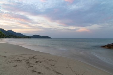 Seascape, ada Koh Chang kıyıları, Tayland.