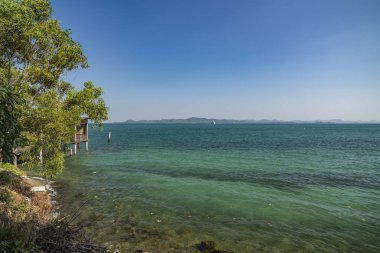 Seascape, ada Koh Chang kıyıları, Tayland.