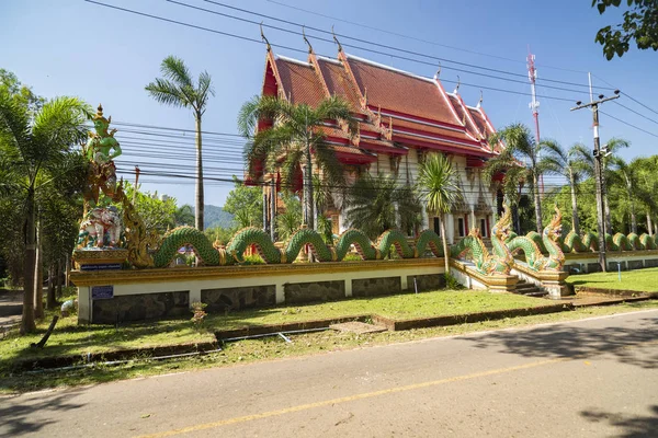 Beautiful Buddhist Temple Wat Salak Phet. — Stock Photo, Image