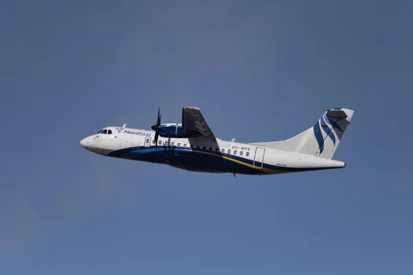 Atr 42-500 Vq-Bpe Nordstar. — Foto de Stock