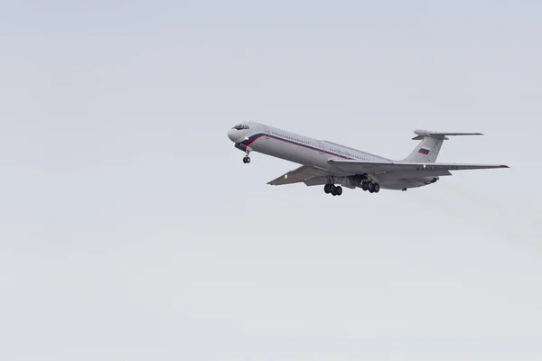 Iljoesjin Il-62m Ra-86559 Rossiya-speciale vlucht. — Stockfoto