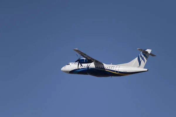 ATR 42-500 VQ-BPE Nordstar. — Stockfoto