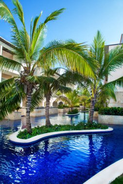 Dominik Cumhuriyeti, Punta cana, Saona Adası - Mano Juan Beach. Balıkçı köyü