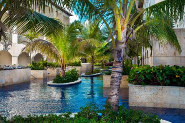 Dominik Cumhuriyeti, Punta cana, Saona Adası - Mano Juan Beach. Balıkçı köyü