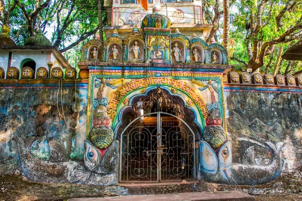 Hindu Tempel Djungeln Maharashtra Indien Översättning Lord Shivas Tempel — Stockfoto