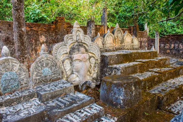 Templo Hindú Selva Maharashtra India Traducción Templo Del Señor Shiva —  Fotos de Stock