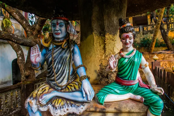 Templo Hindu Selva Maharashtra Índia Tradução Templo Senhor Shiva — Fotografia de Stock