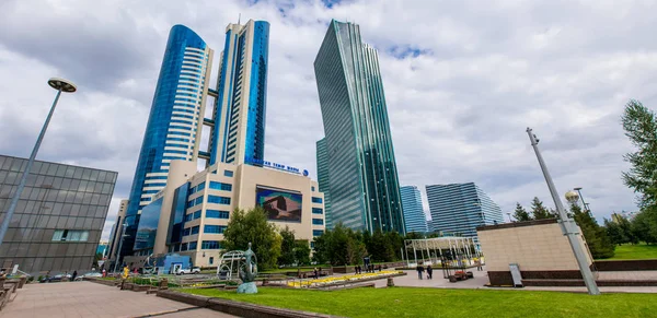 Viajando Pela Cidade Astana Durante Férias Cazaquistão — Fotografia de Stock