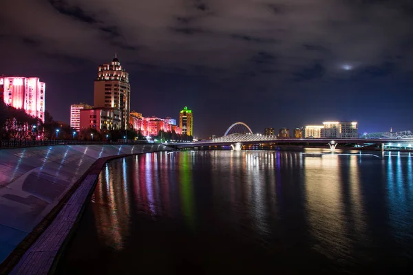 Viajando Pela Cidade Astana Durante Férias Cazaquistão — Fotografia de Stock