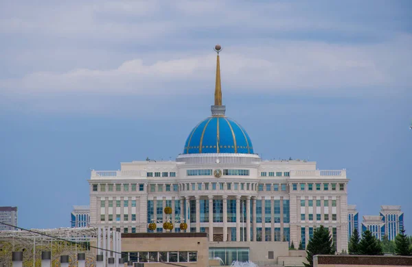 Reizen Overdag Door Astana Stad Kazachstan — Stockfoto