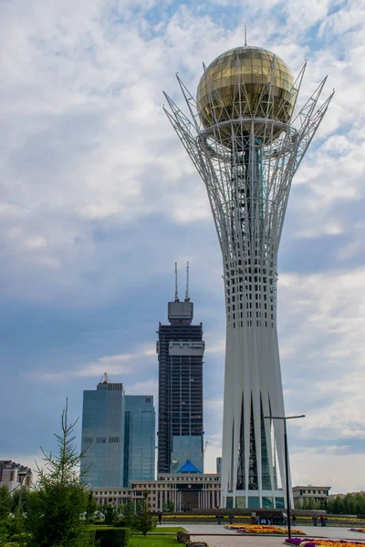 Reizen Overdag Door Astana Stad Kazachstan — Stockfoto