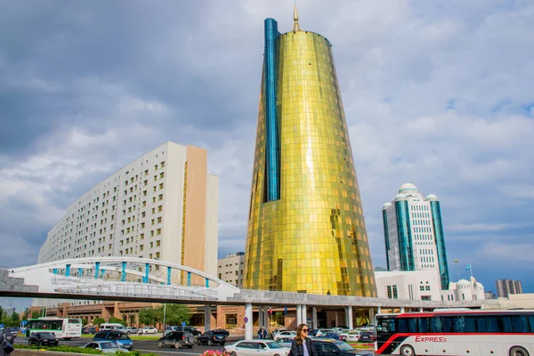 Viajar Dia Pela Cidade Astana Cazaquistão — Fotografia de Stock