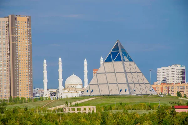 Viajando Por Ciudad Astana Durante Día Kazajstán — Foto de Stock