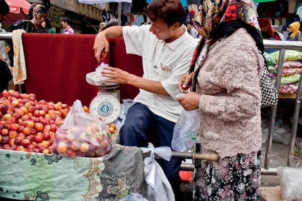 Viaggiando Cina Occidentale Uiguro Turkestan — Foto Stock