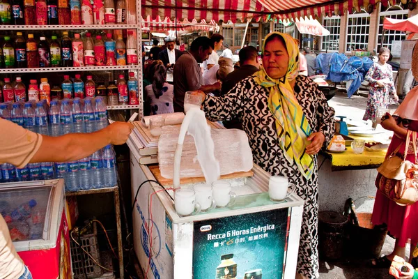 Ταξίδι Από Kashgar Δυτική Κίνα Τουρκεστάν — Φωτογραφία Αρχείου