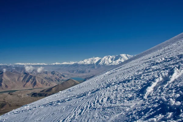 Китайские Горы Памир Недалеко Города Кашгар Лучшее Место Активного Образа — стоковое фото