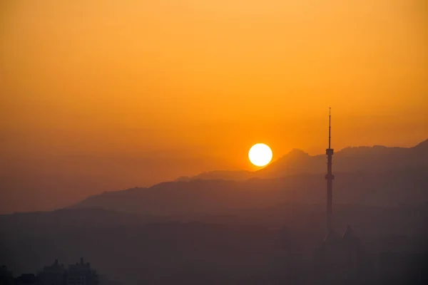 Almaty City Cazaquistão Qazaquistão — Fotografia de Stock