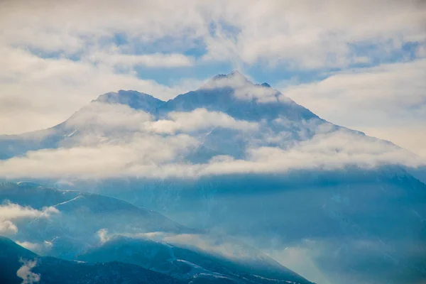 Vista Panorámica Las Montañas Cerca Almaty Kazajstán —  Fotos de Stock