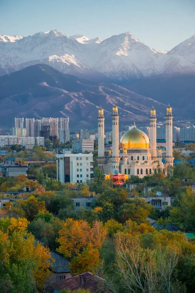 Havadan görünüm, Almatı, Qazaqstan, Kazakistan