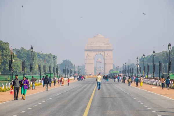 Turism Asien New Delhi Stad Indien — Stockfoto