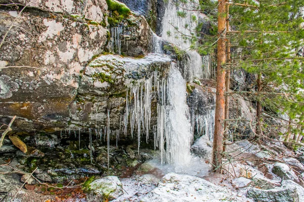 View Karelia Winter Season Russia — Stock Photo, Image