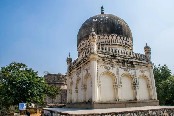 Άποψη Της Αρχαίας Αρχιτεκτονικής Της Ινδίας Που Ταξιδεύουν Από Την — Φωτογραφία Αρχείου