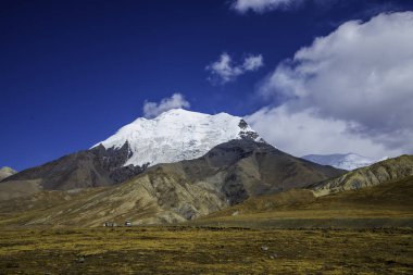 Lhasa, Tibet, Çin 'in güzel doğası.