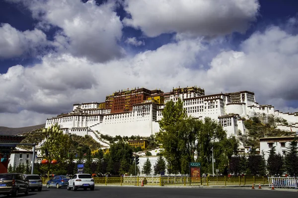 中国の聖地 チベット ラサで旅行 — ストック写真