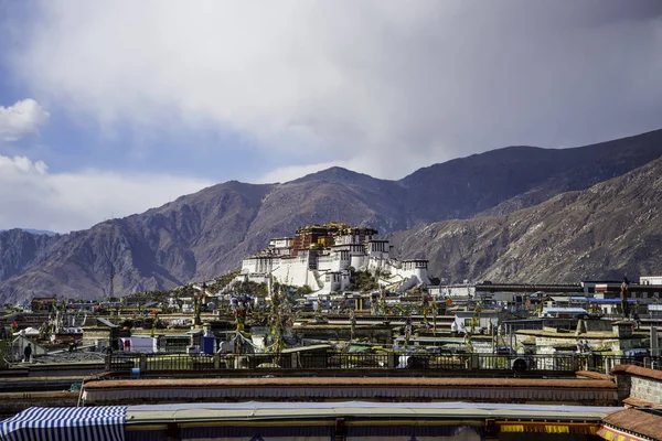 Viajar Por Tierra Santa China Tíbet Lhasa — Foto de Stock