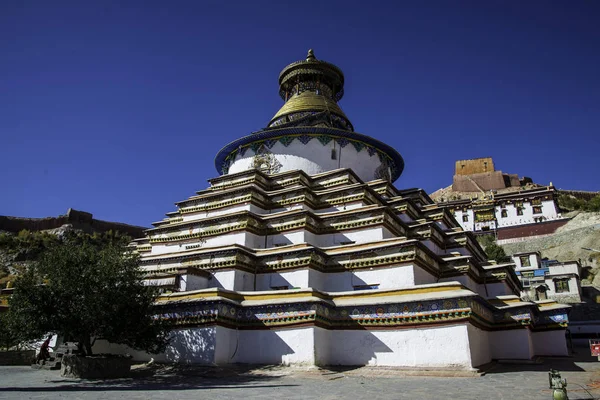 Gyantse Tibete Central China Maio 2019 Maior Stupa Budista Tibete — Fotografia de Stock